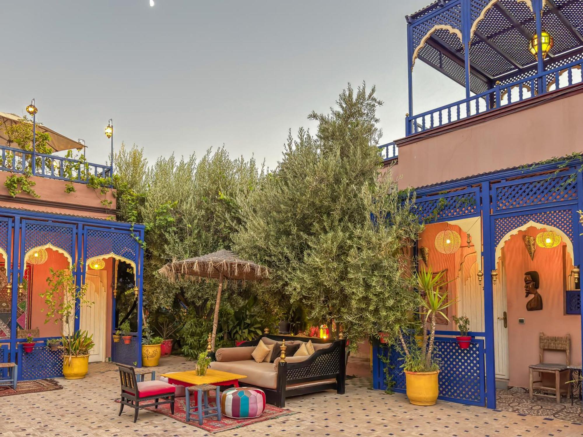 Villa Le Bleu House à Marrakesh Extérieur photo