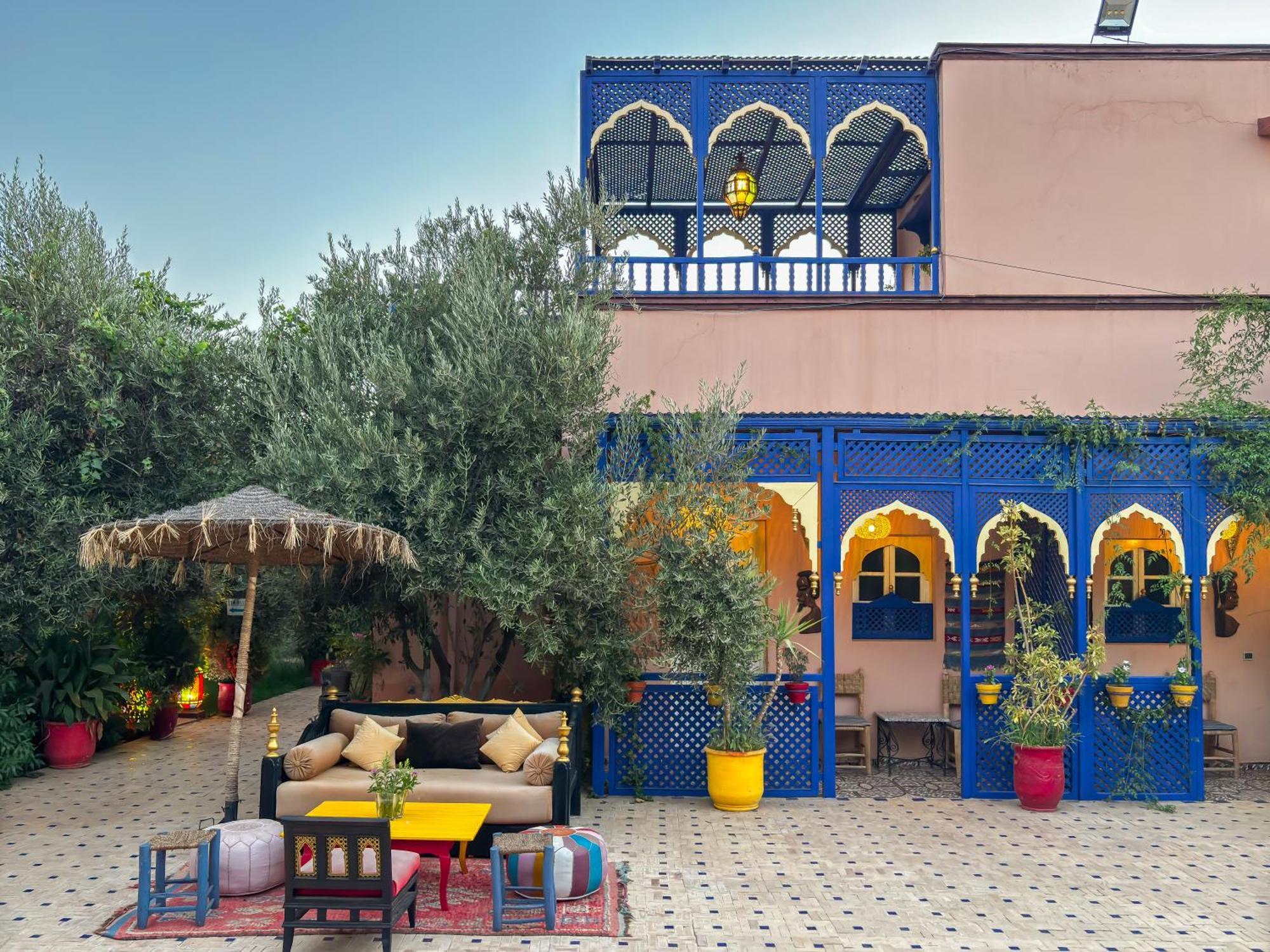 Villa Le Bleu House à Marrakesh Extérieur photo