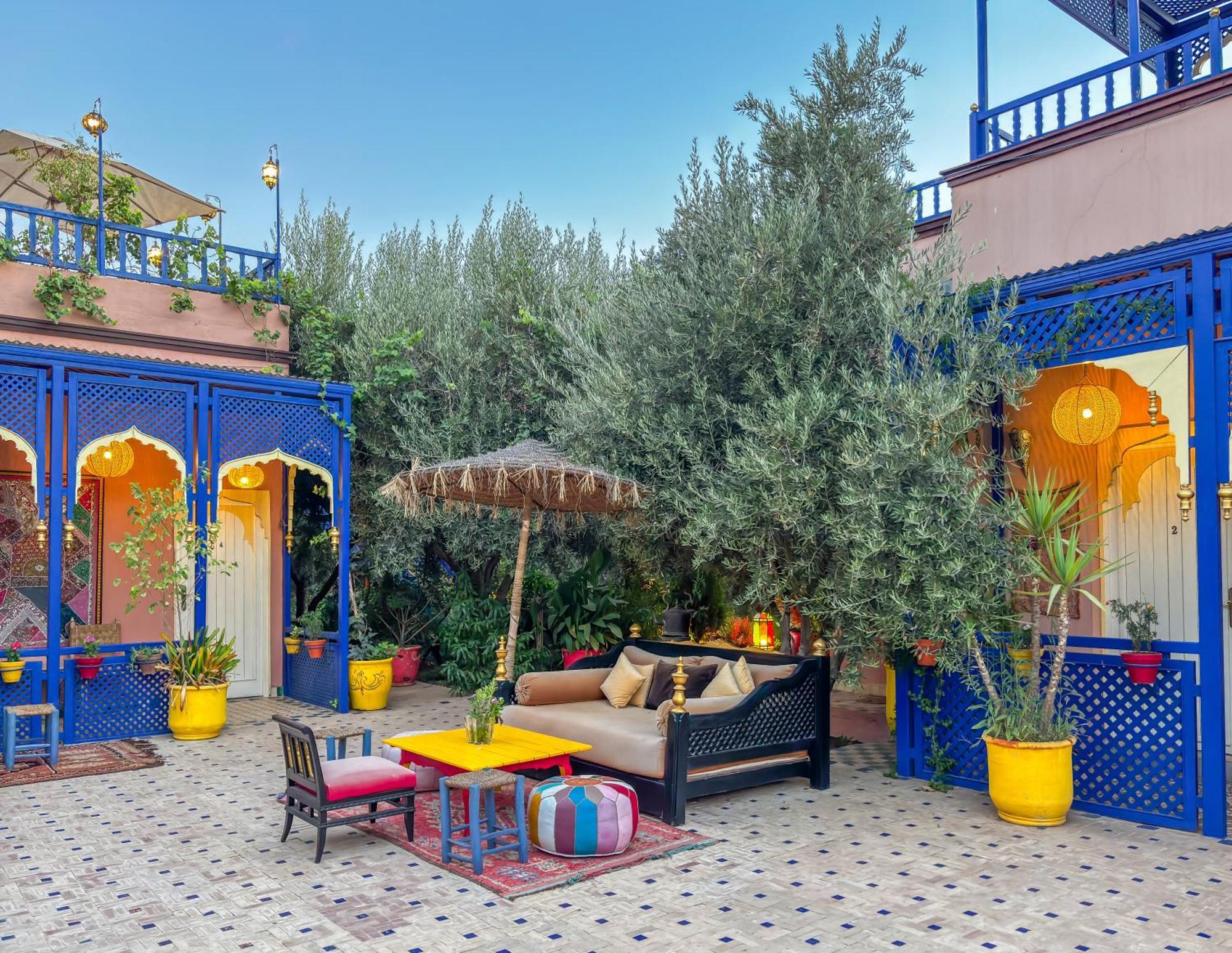 Villa Le Bleu House à Marrakesh Extérieur photo