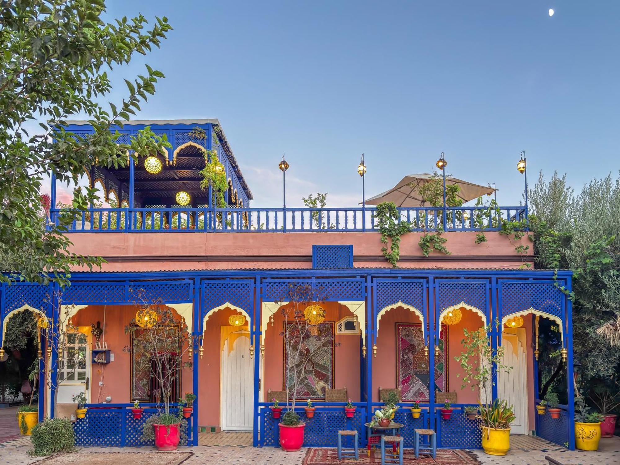 Villa Le Bleu House à Marrakesh Extérieur photo