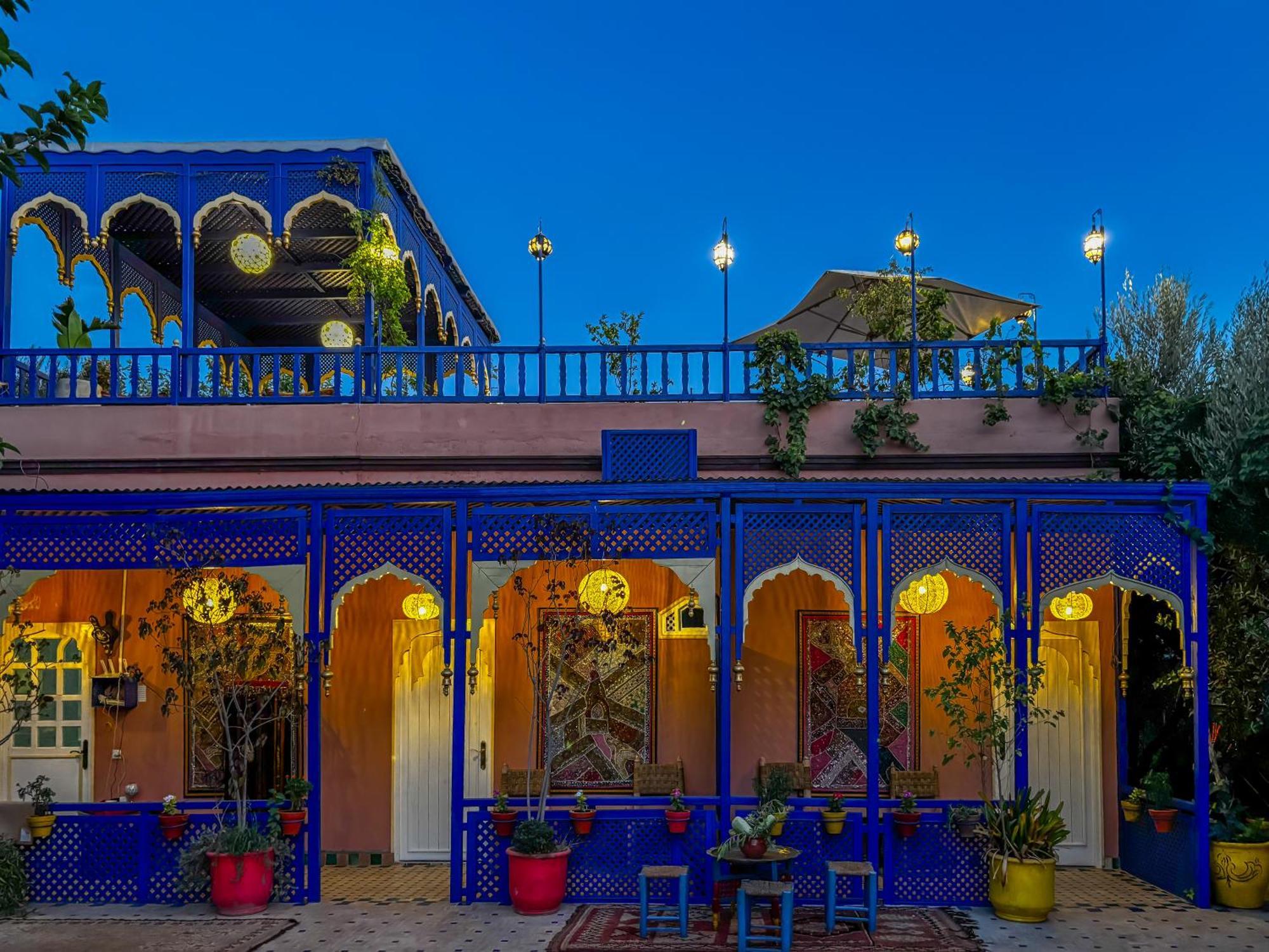 Villa Le Bleu House à Marrakesh Extérieur photo