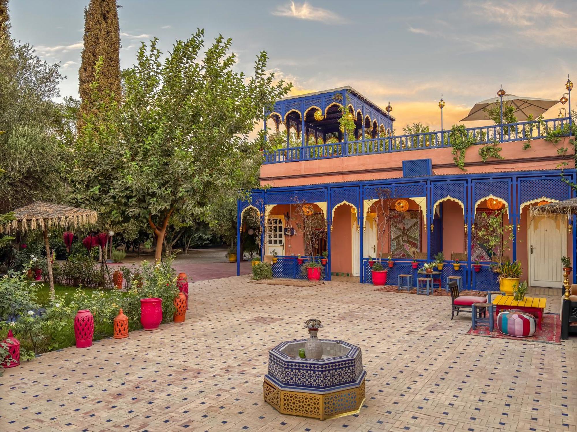 Villa Le Bleu House à Marrakesh Extérieur photo