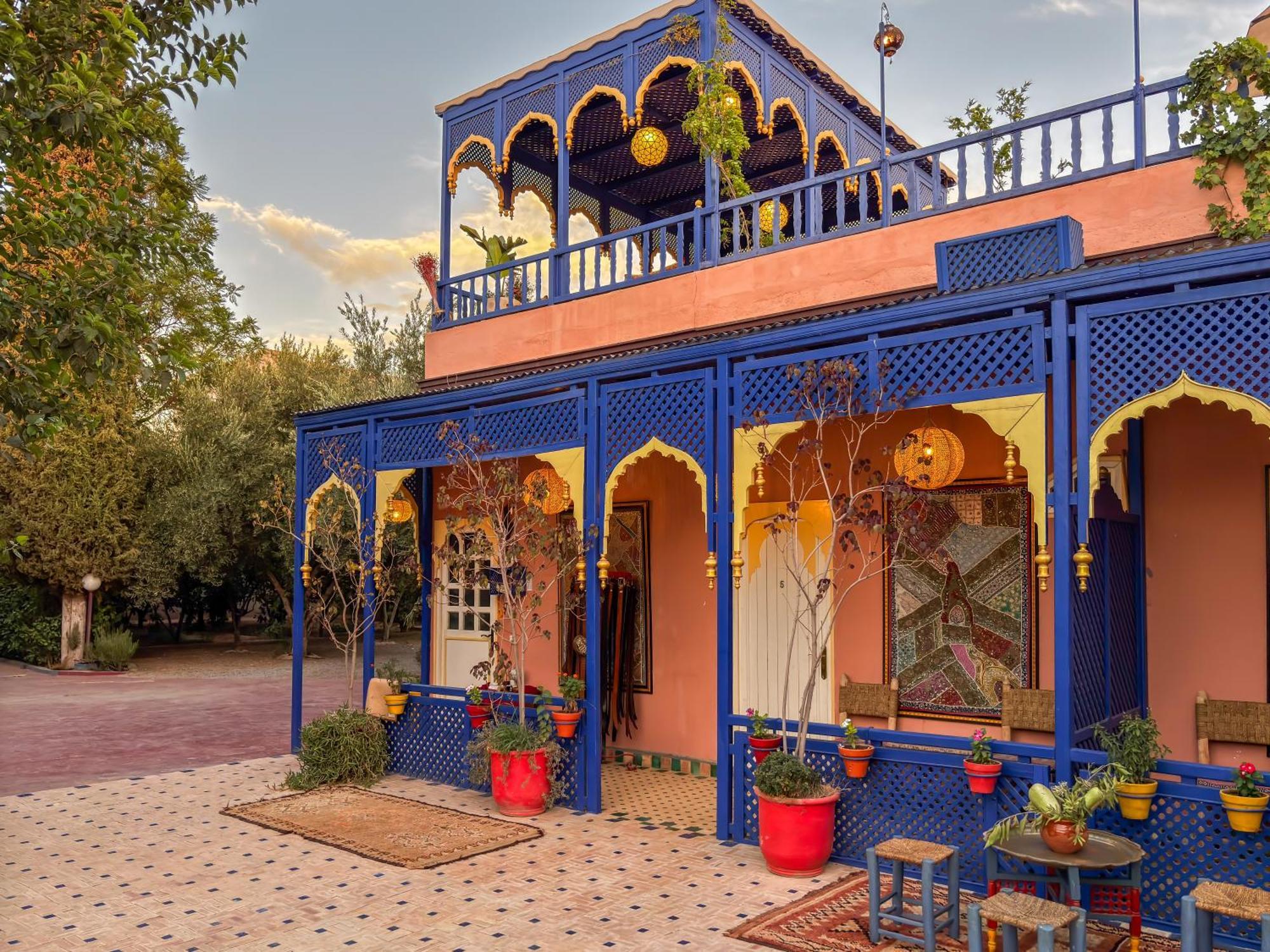 Villa Le Bleu House à Marrakesh Extérieur photo