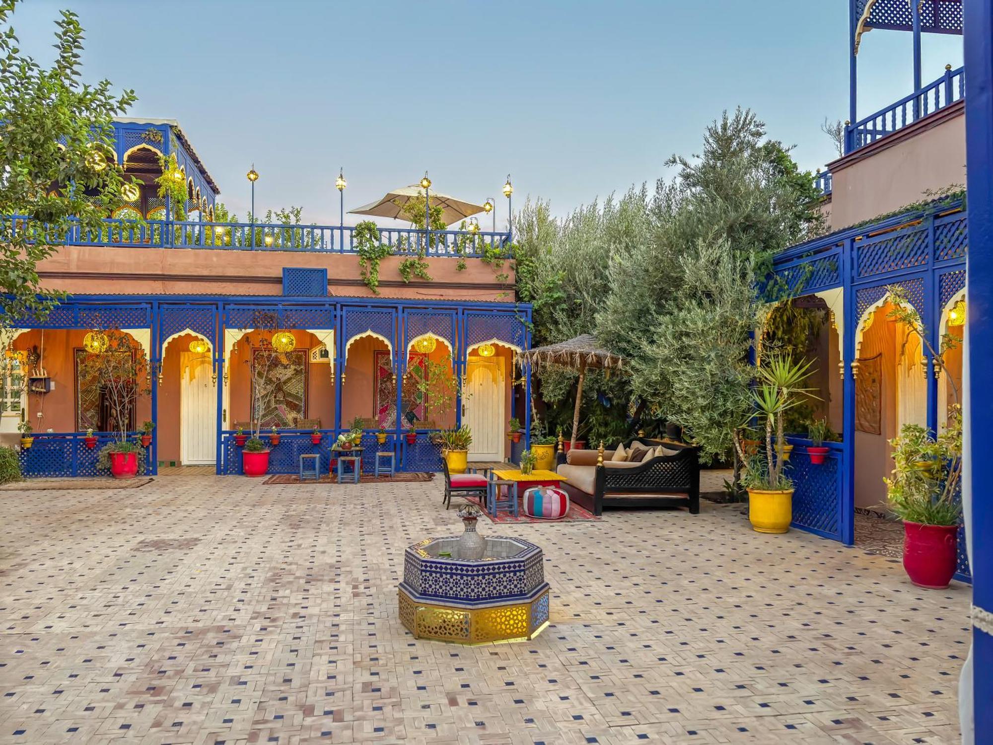 Villa Le Bleu House à Marrakesh Extérieur photo