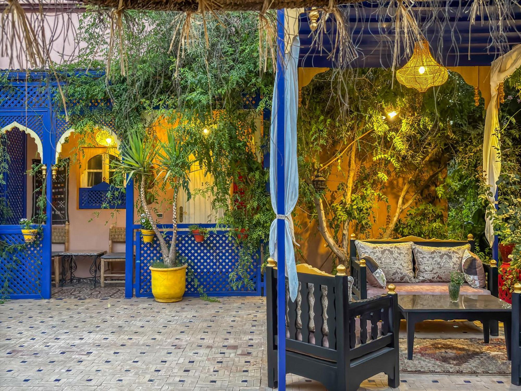 Villa Le Bleu House à Marrakesh Extérieur photo