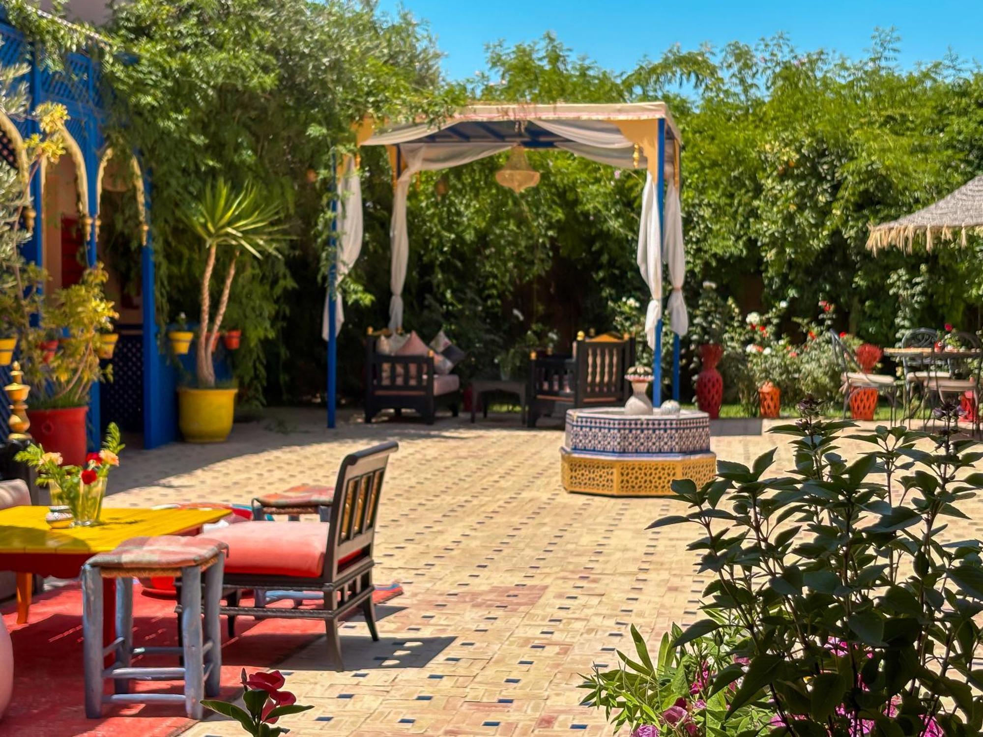 Villa Le Bleu House à Marrakesh Extérieur photo