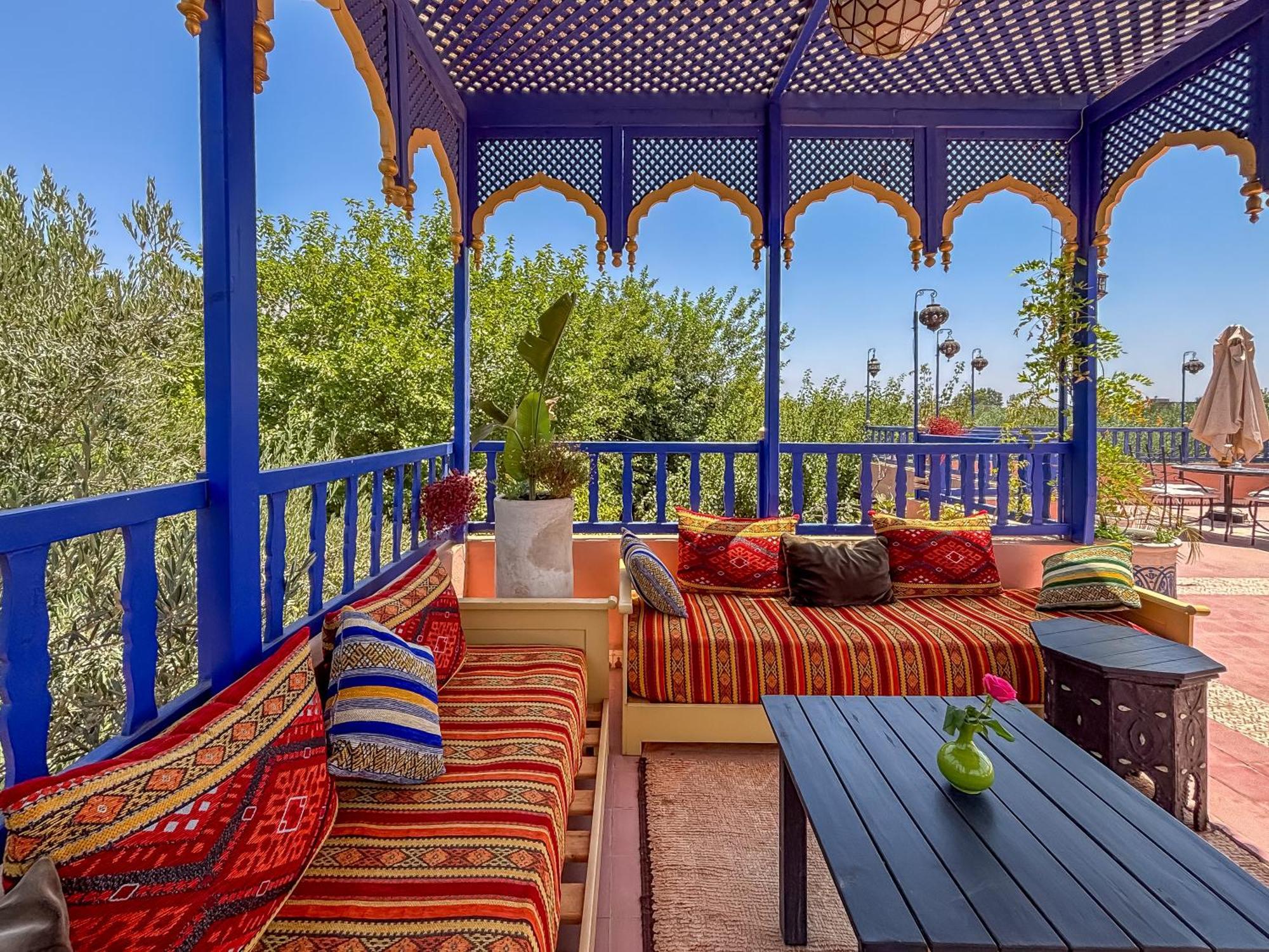 Villa Le Bleu House à Marrakesh Extérieur photo