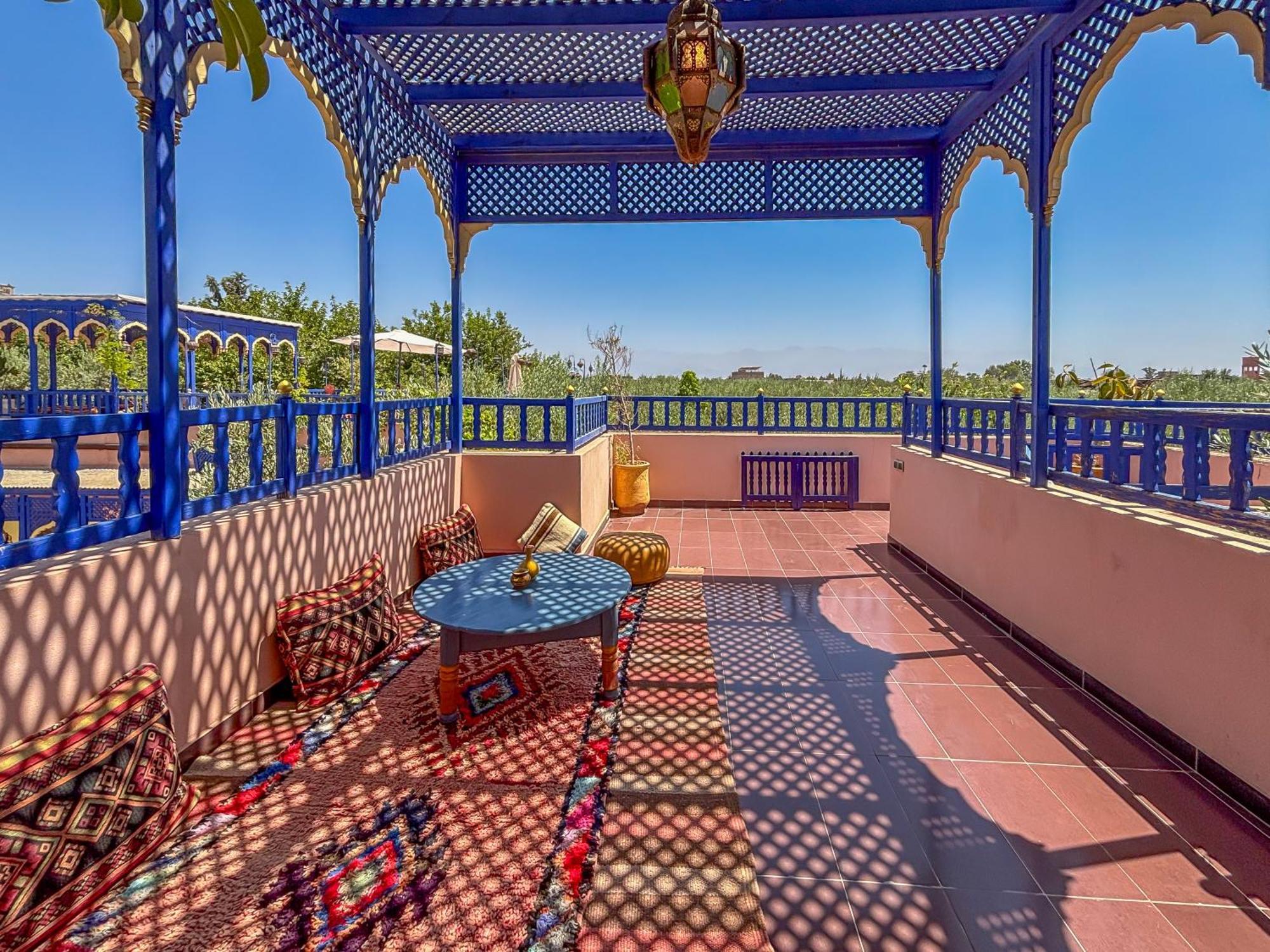Villa Le Bleu House à Marrakesh Extérieur photo