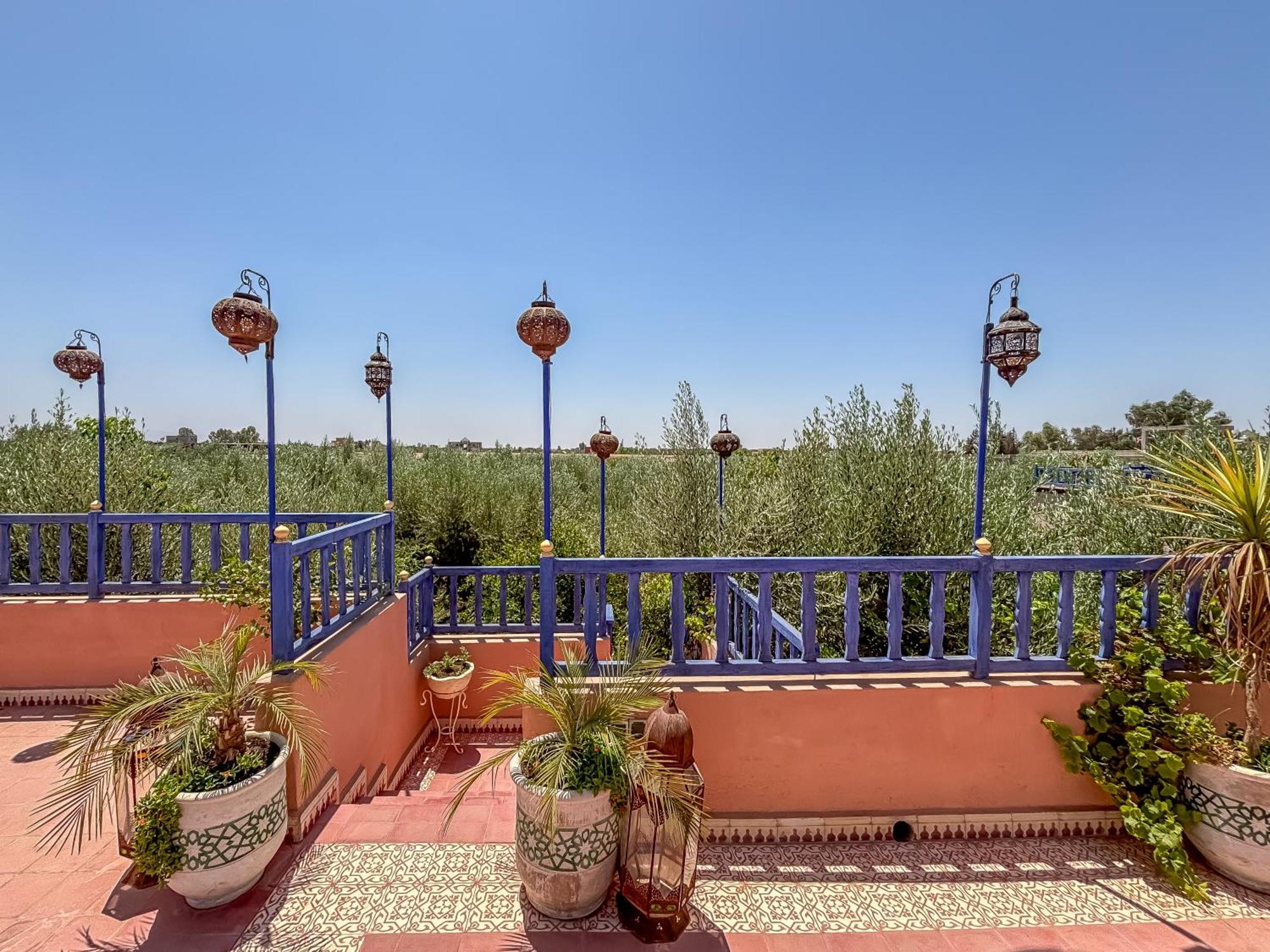 Villa Le Bleu House à Marrakesh Extérieur photo