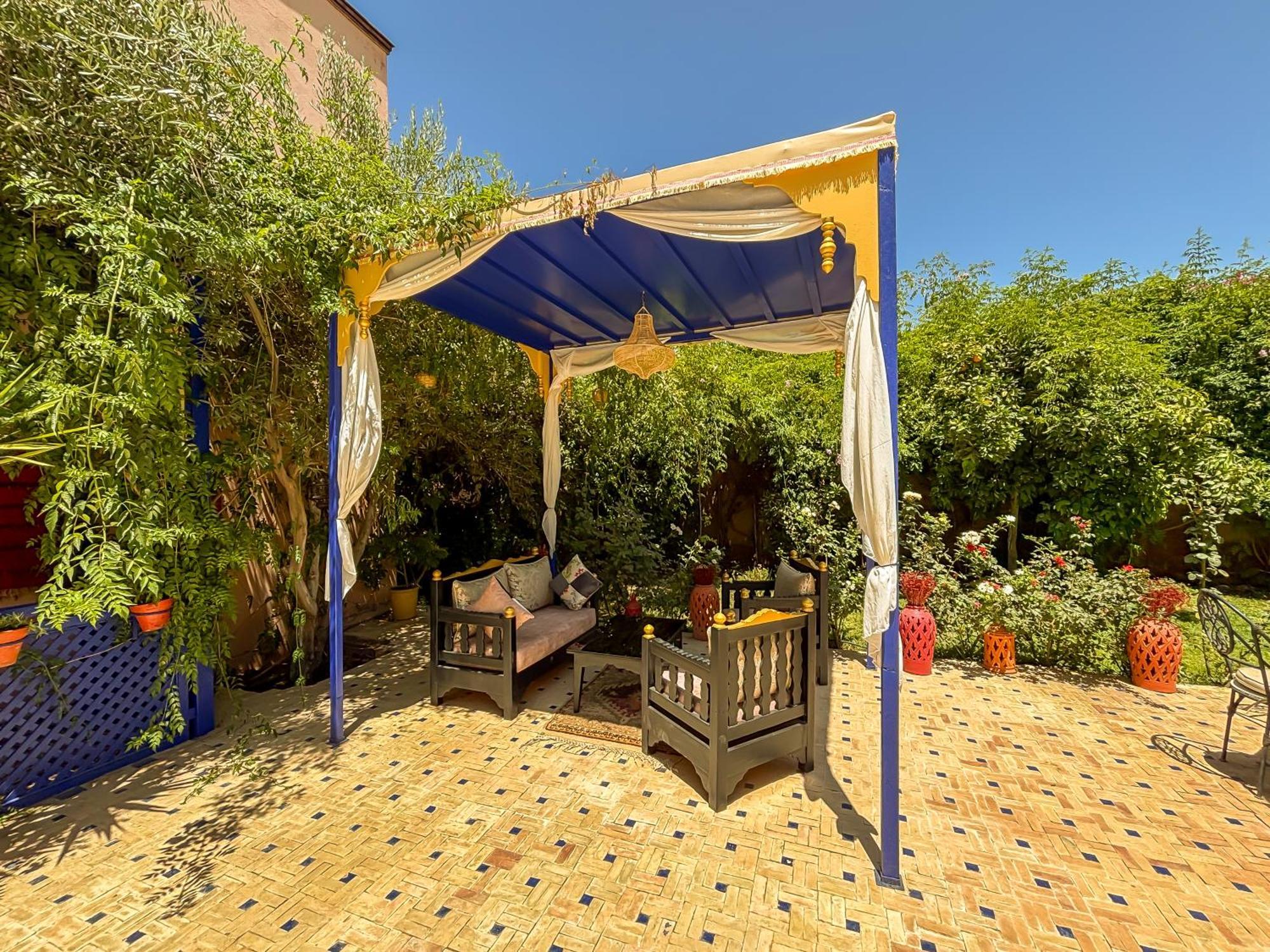 Villa Le Bleu House à Marrakesh Extérieur photo