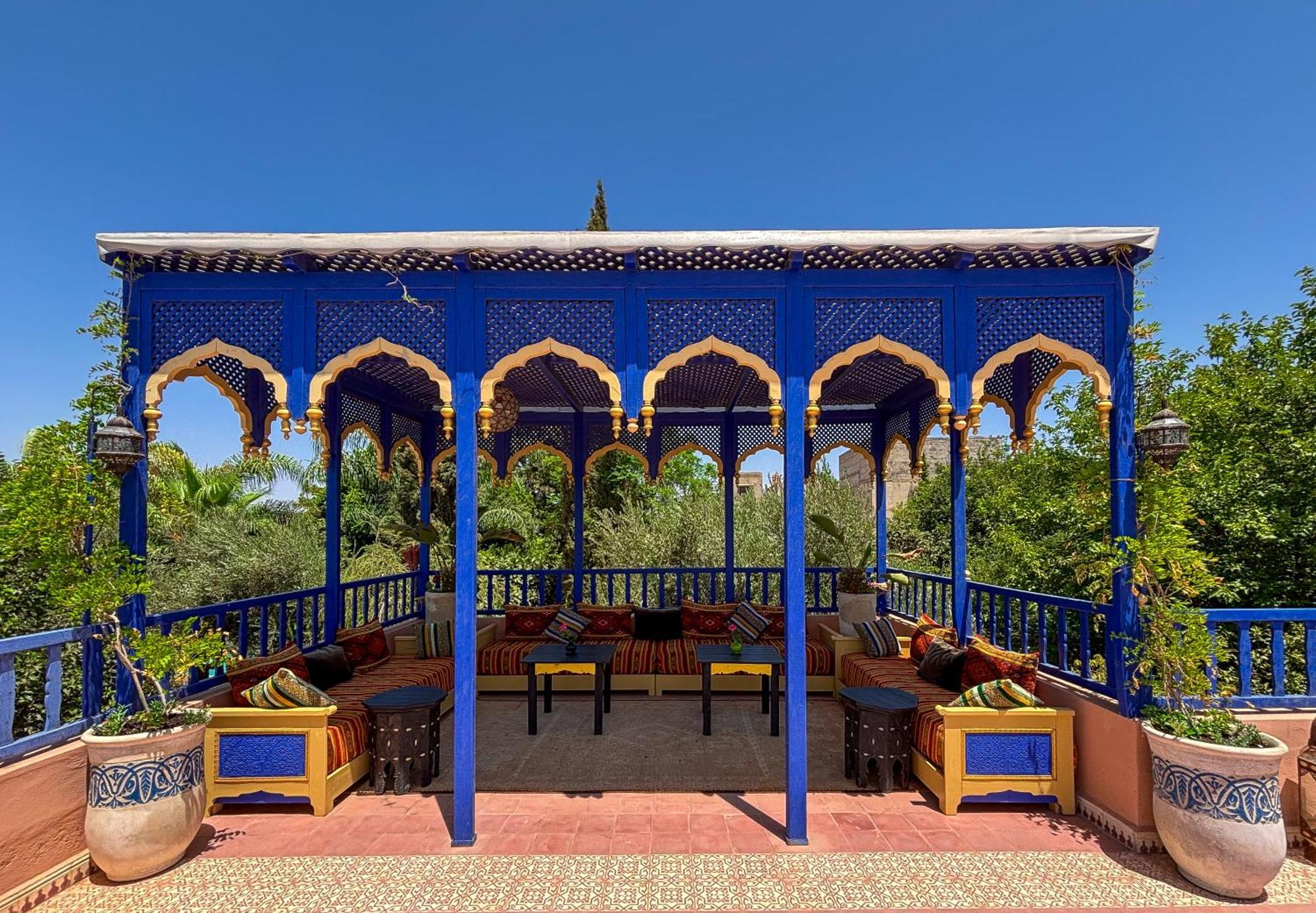 Villa Le Bleu House à Marrakesh Extérieur photo